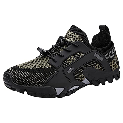Generisch Herren Wasserschuhe Leicht - Zehenschuhe Damen Barfuß Laufschuhe Herren Outdoor rutschfeste BarfußSchuhe Traillaufschuhe Schnell Trocknend Badeschuhe Atmungsaktive Wanderschuhe Strandschuhe von Generisch