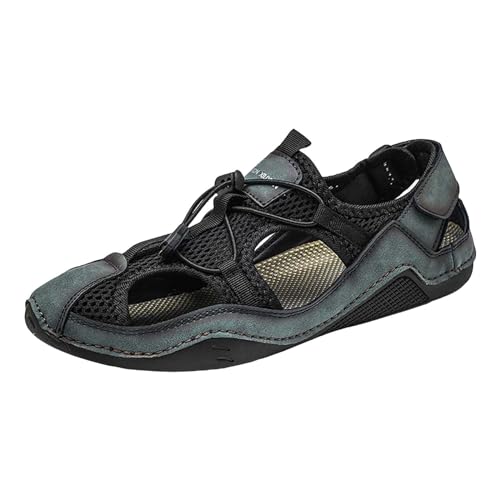 Generisch Herren Watschuhe Strandschuhe Mesh Atmungsaktive Freizeitschuhe Einfache Sandalen Outdoor Schuhe Mesh Sandalen Flache Wandersandalen Weich Leder Sportsandalen Leichte Freizeitsandalen Generisch Herren Watschuhe Strandschuhe Mesh Atmungsaktive Freizeitschuhe Einfache Sandalen Outdoor Schuhe Mesh Sandalen Flache Wandersandalen Weich Leder Sportsandalen Leichte Freizeitsandalen von Generisch