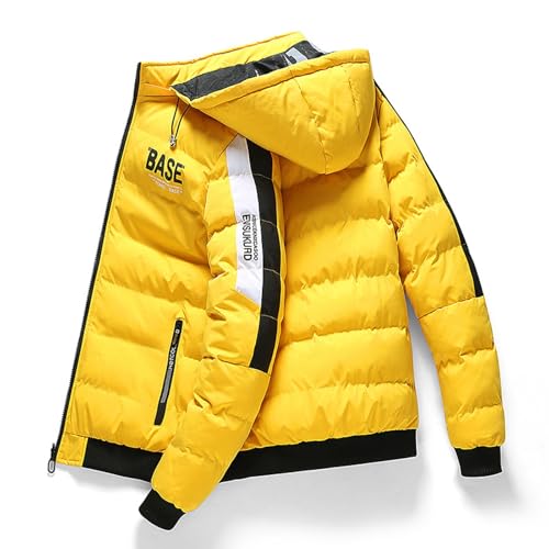 Generisch Herren Winter Parka Jacke Warm Winddicht Winterjacke Locker Große Größe Daunenjacke mit Kapuze Outdoor Freizeit Übergangsjacke Mode Schlichter Wanderjacke Bequeme Weich Pufferjacke Generisch Herren Winter Parka Jacke Warm Winddicht Winterjacke Locker Große Größe Daunenjacke mit Kapuze Outdoor Freizeit Übergangsjacke Mode Schlichter Wanderjacke Bequeme Weich Pufferjacke von Generisch