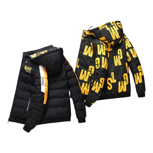 Generisch Herren Winter Parka Jacke Warm Winddicht Winterjacke Locker Große Größe Daunenjacke mit Kapuze Outdoor Freizeit Übergangsjacke Mode Schlichter Wanderjacke Bequeme Weich Pufferjacke Generisch Herren Winter Parka Jacke Warm Winddicht Winterjacke Locker Große Größe Daunenjacke mit Kapuze Outdoor Freizeit Übergangsjacke Mode Schlichter Wanderjacke Bequeme Weich Pufferjacke von Generisch