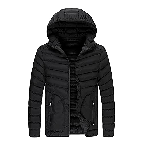 Generisch Herren Winterjacke Steppjacke Jacke gefüttert Winterjacke Herren Daunen Herren Winterjacke Sale Anorak Jacket Men Damen Sandalen Sommer Softshelljacke Herren Wasserdicht Wintermantel Herren von Generisch