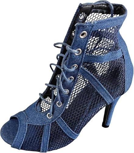 Generisch High Heels Damen Elegant Mesh Pumps Peeptoe Sandalen Fischmund Sandaletten Tanzschuhe Mit Absatz Schnüren Damensandalen Tanz-Sandalen Atmungsaktiv Riemensandalen Party Schuhe Gr.35-43 Generisch High Heels Damen Elegant Mesh Pumps Peeptoe Sandalen Fischmund Sandaletten Tanzschuhe Mit Absatz Schnüren Damensandalen Tanz-Sandalen Atmungsaktiv Riemensandalen Party Schuhe Gr.35-43 von Generisch