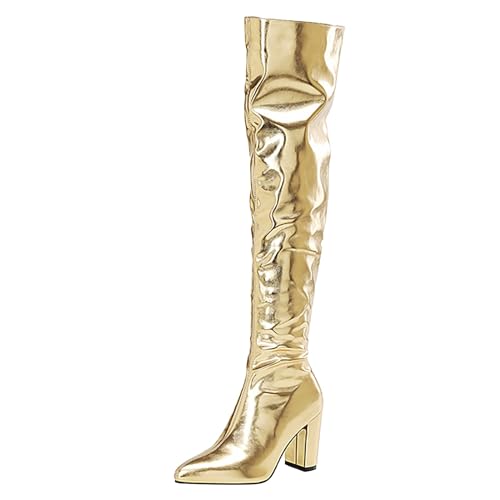 Generisch High Heels Damen Spring Elegante Schuhe Mit Absatz Goth Glitzer Plateau Blockabsatz Overknee Trachtenschuhe Platform Boots Sommer Stiefel Stiletto Stöckelschuhe Sexy Pumps Generisch High Heels Damen Spring Elegante Schuhe Mit Absatz Goth Glitzer Plateau Blockabsatz Overknee Trachtenschuhe Platform Boots Sommer Stiefel Stiletto Stöckelschuhe Sexy Pumps von Generisch