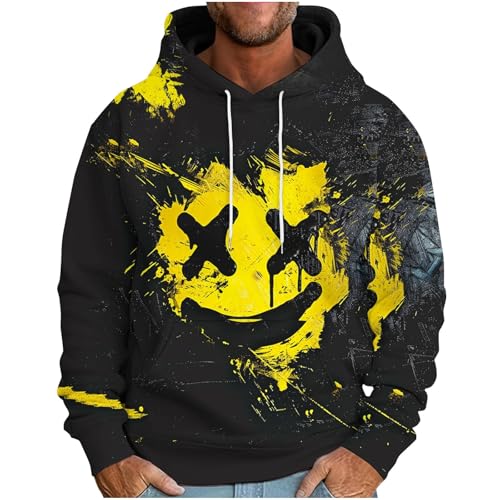 Generisch Activewear für Herren Pullover Kapuzenpullover Sweatshirt Fleecepullover Warm Oversized Hoodie Lässiges Stilvoll Winter Sport Activewear Blau L Generisch Activewear für Herren Pullover Kapuzenpullover Sweatshirt Fleecepullover Warm Oversized Hoodie Lässiges Stilvoll Winter Sport Activewear Blau L von Generisch