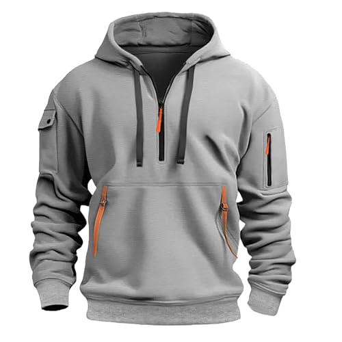 Generisch Hoodie Herren Pullover Sweatshirt Langarm Kapuzenpullover Sweatjacke,Sweatshirts für Männer,Kapuzenpulli Herren,Bequem und weich von Generisch