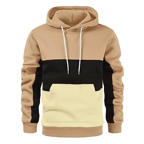 Generisch Hoodie Herren Schwarz Sport Pullover Herren Baumwolle Warm Kapuzenpulli Langarm Sweatpullover Spleißen Farbblock Sweatshirt Casual Sportswear Herbst Übergangsmantel Bequeme Alltagsjacke Generisch Hoodie Herren Schwarz Sport Pullover Herren Baumwolle Warm Kapuzenpulli Langarm Sweatpullover Spleißen Farbblock Sweatshirt Casual Sportswear Herbst Übergangsmantel Bequeme Alltagsjacke von Generisch