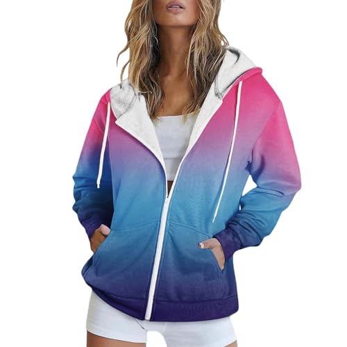 Generisch Hoodie Schwarz Damen, Sweatjacke Damen mit Kapuze Dünne Kapuzenjacke Frühjahrsjacke Ausgefallene Zip Hoodie Sweatshirt Jacke Frühling Kapuzenpullover Sommerjacke Damenjacken, Heiße , L Generisch Hoodie Schwarz Damen, Sweatjacke Damen mit Kapuze Dünne Kapuzenjacke Frühjahrsjacke Ausgefallene Zip Hoodie Sweatshirt Jacke Frühling Kapuzenpullover Sommerjacke Damenjacken, Heiße , L von Generisch
