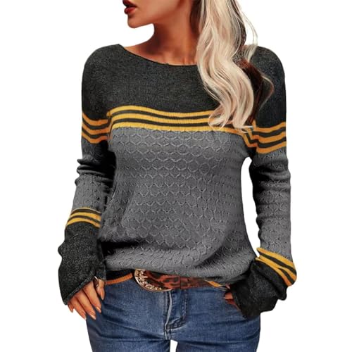 Generisch Hoody Damen Oberteile Damen Winter wollpulli Damen Wollpullover Damen Oversize Damen Hoodie Oversize Dicker Pullover Damen Winter Strickpullover Oversize Damen Warehouse Clearance von Generisch