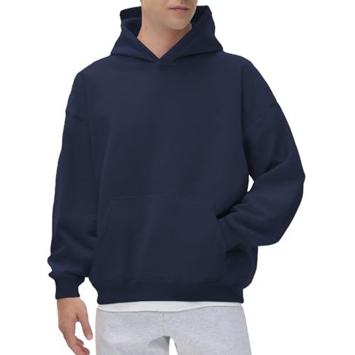 Generisch Hoody Herren mit Kapuze,Hoodie Männer Pullover Langarm Sweatjacke Kapuzenpullover Sweatshirt,Men's Jumpers,Bequem und weich von Generisch