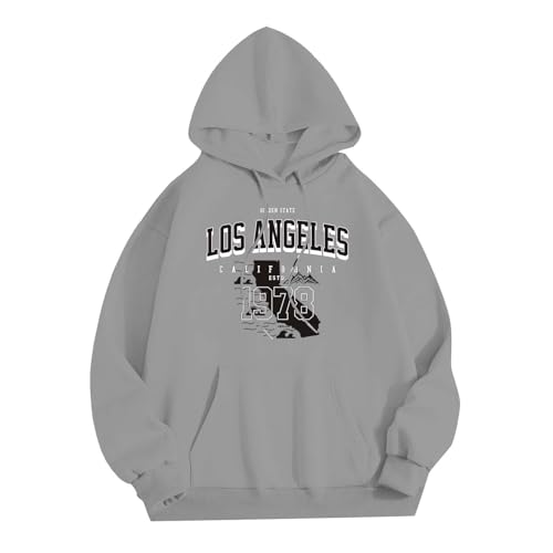 Generisch Hoody Männer Sweatshirt Pullover Oversized Langarm Kapuzenpullover Sweatjacke Mit Kordelzug Herren Y2k Streetwear Mit Kapuze von Generisch