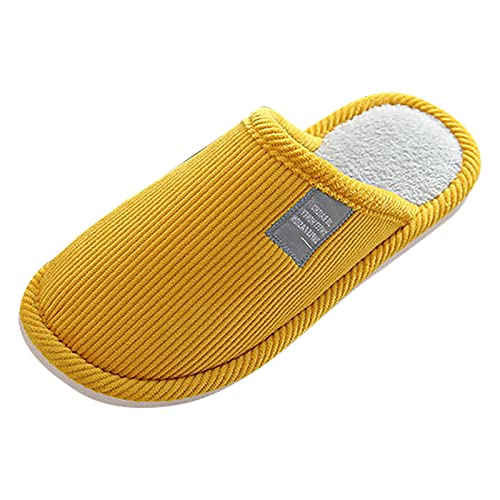 Generisch Hüttenschuhe Damen Filz - Filzpantoffeln Damen Hallenschuhe Mit Filz Pantoffeln Warme Freizeitschuhe Warm Slippers Baumwolle Pantoletten Draußen Winterpantoffeln Freizeit Slipper von Generisch