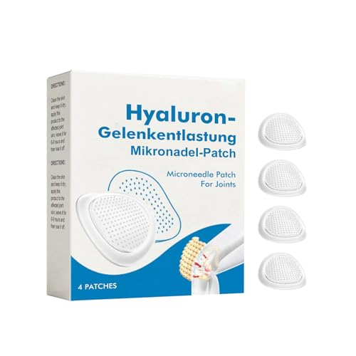 Generisch Hyaluron Joint Relief Microneedle Patch Hyaluron Microneedle Joint Patch Advanced Joint and Bone Sooth Sticker Hautmassagebedeckung für Ganzkörpergelenke (1Pc, M) von Generisch