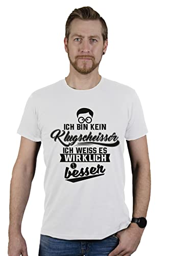 Generisch Ich Bin kein Klugscheisser, ich weiß wirklich Alles Besser - Cooles Herrenshirt in 3 Farben von S-4XL von Generisch