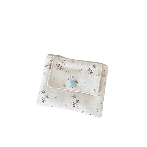 Generisch Ins Style Blumen Karten Halter Münz Geldbeutel Karte Bankkarte Schutzhülle Kleine Brieftasche Schlüssel Organizer Doppels chicht von Generisch