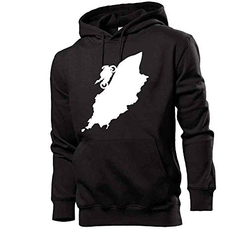 Generisch Isle of Man TT Männer Hoodie Sweatshirt Schwarz L von shirt84