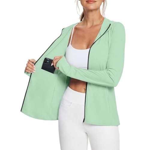 Generisch Jacke Damen Frühling Winterjacke Damen Kurz Wasserdicht Sweatjacke Dünne Bomberjacke Sportlich Große Größen Outdoorjacke Lang Winterjacke Bekleidung Hellgrün XXL Generisch Jacke Damen Frühling Winterjacke Damen Kurz Wasserdicht Sweatjacke Dünne Bomberjacke Sportlich Große Größen Outdoorjacke Lang Winterjacke Bekleidung Hellgrün XXL von Generisch