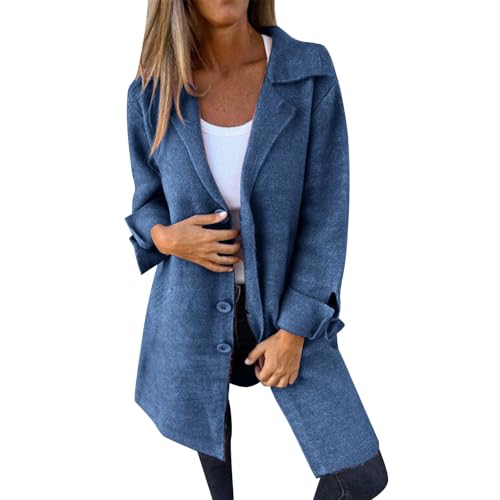 Generisch Jacke Damen Winter Sale, Verborgene Bestellung Löschen, Übergangsjacke Damen Große Größen Mittellang Langarm Jacke Strickjacke Festlich Damen, Skijacke Damen Reduziert von Generisch
