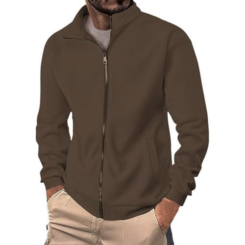Generisch Jacke Herren Cord Bomberjacke Frühling Langes Ärmeln Oberteil Freizeit Sommerjacke mit Reißverschlusstaschen Sportlich Übergangsjacke Outdoor Trachtenjacke Generisch Jacke Herren Cord Bomberjacke Frühling Langes Ärmeln Oberteil Freizeit Sommerjacke mit Reißverschlusstaschen Sportlich Übergangsjacke Outdoor Trachtenjacke von Generisch