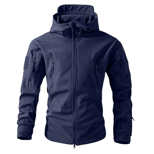 Generisch Jagd Jacke Für Herren Armee Parker Multicam Tarnkleidung Deals of The Day, Tarnjacke Herren Army Tactical Kleidung Taktische Jacke Herren Camouflage Wasserdicht Jagd Jagdjacke XXL von Generisch