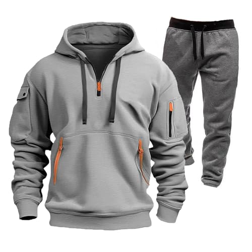 Generisch Jogging Anzug Für Männer - Sportanzug Herren Jogginganzug - Men's Tracksuits Streatwear von Generisch
