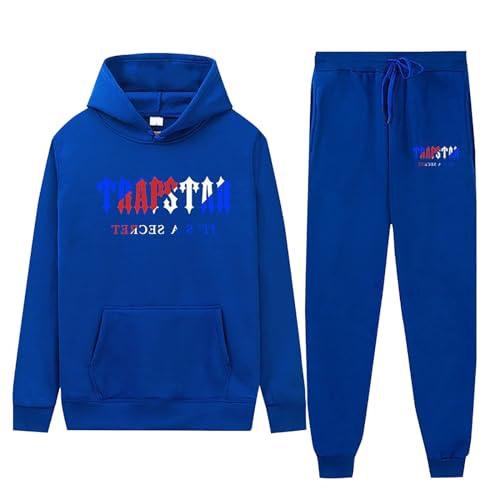 Generisch Jogginganzug Herren, Nofs Trapstar Minus Two Cargo Minus Two Cargo Damen 6Pm Hose Mit Schrift Vorne Puffer Jacke Corteiz Hoodie Trapstar Tshirt Tracksuits Stüssy Hoodie Jacke (A26-,XL) von Generisch