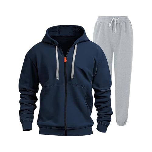 Generisch Jogginganzug Herren Trainingsanzug Herren Jogginganzug Herren Set Herren Trainingsanzug Laufbekleidung Herren Winter Pullunder Herren Jogging Anzug Herren Trainingsanzug Men'S Tracksuits von Generisch