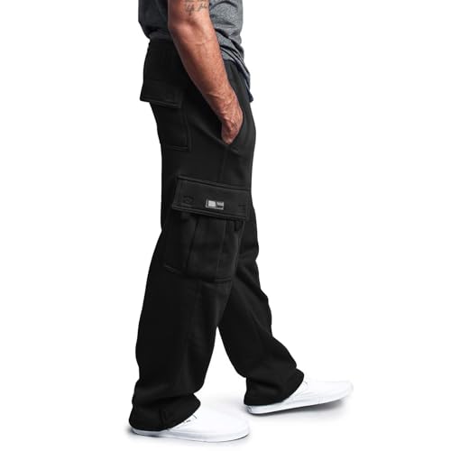 Generisch Jogginghose Herren Baggy Sweatpants Baumwolle Sporthose Herren Freizeithose Lang Jogger Trainingshose Herren Relaxing Hose Herbst und Männer Sweathose Winter Warme von Generisch