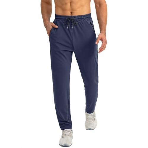 Generisch Jogginghose Herren Leichte Atmungsaktiv Schnelltrocknend Sporthose Trainingshose Fitness Freizeithose Weite Jogginghose Herren Jogginghose Mit Reißverschluss Graue Jogginghose von Generisch