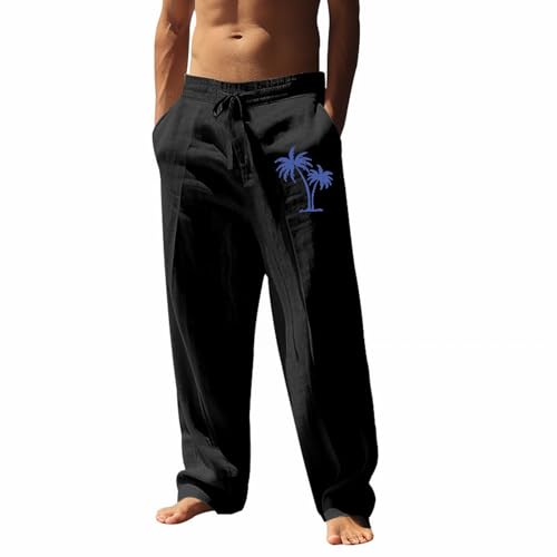 Generisch Jogginghose Herren Waffel Casual Sweathose Sporthose Herren Lange Jogger Trainingshose Jogginghose Herren mit bündchen Lange Freizeithose Grosse groessen Schlupfhose Herren Dreiviertel lang von Generisch