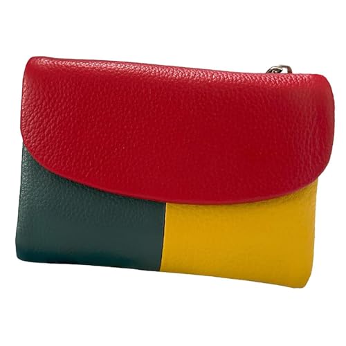 Generisch Joyfullygo Wallet, Joyfullygo Unisex Pebble Leather Wallet, with Credit Card Holder, Waterproof Large and Capacity (Yellow-Green) von Generisch