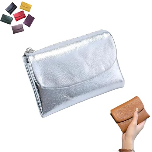 Generisch Joyfullygo Wallet,Relevantk Unisex Pebble Leather Wallet, Can Hold Coins, Id Cards (W-4) von Generisch