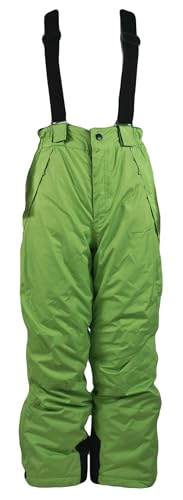 Generisch Jungen Kinder Skihose Wintersport Sporthose Schneehose Hose, Farbe:Grün, Größe:122/128 von Generisch