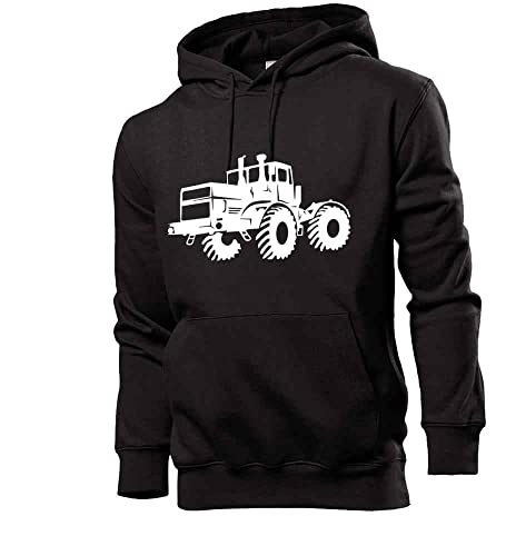 Generisch K700 Traktor Männer Hoodie Sweatshirt Schwarz L von shirt84