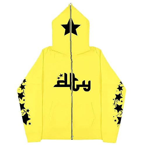 Generisch Kapuzenpullover Damen Langarm Knöpfen Pullover mit Kordelzug Freizeit V-Ausschnitt Hooded Henley Damen Sweatshirt Mit Kapuze Sweatshirt Langarm Damen Hoodie Damen Oversize Lang von Generisch