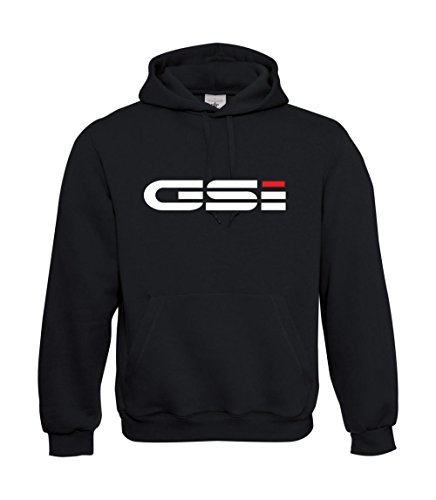 Generisch Kapuzenpullover - GSI (XL, Schwarz) von Generisch