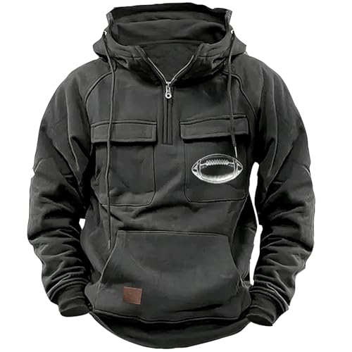 Generisch Kapuzenpullover Herren Hoodie Herren Herren-Sweatshirt mit Kapuze Hoody Herren Herren Pullover Langarm Kapuzenpulli Herren Herren Winterpullover mit Drucke Lässiges von Generisch