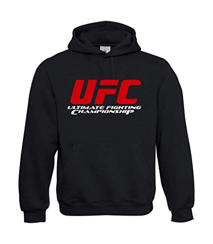 Generisch Kapuzenpullover - UFC - Ultimate Fighting Championship (5XL, Weiß) von Generisch