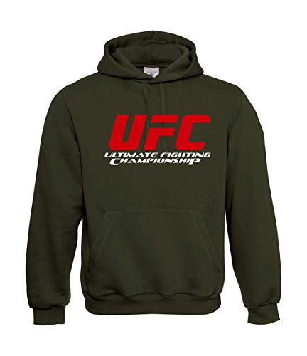 Generisch Kapuzenpullover - UFC - Ultimate Fighting Championship (L, Grün) von Generisch