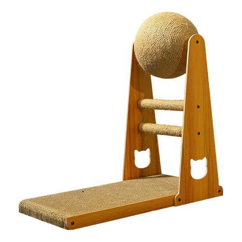 Generisch Katzenkratzerpfosten - Verbundplatine Ecke Katzenkratzer | Vertikales Zierkratzer | Robustes Kratzpad für Wall Corner | Furniture Sparer Scratch Post für Katzen von Generisch