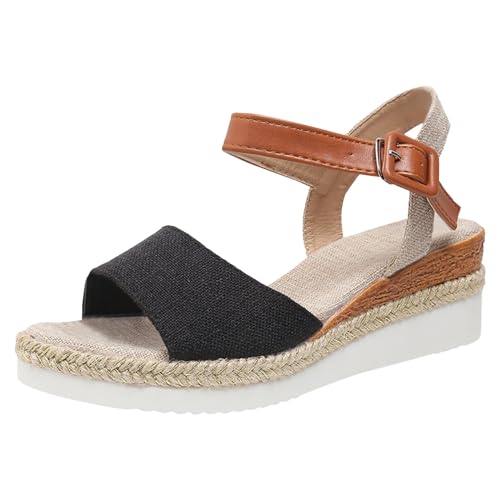 Generisch Keilabsatz Schuhe Damen Sommer Mädchen Frauen Sandaletten Offene Zehen Plateau Sandalen Mit Für Absatz Elegant Sommerschuhe Leder Keilsandalen Espadrilles Keilsandaletten Strandsandalen Generisch Keilabsatz Schuhe Damen Sommer Mädchen Frauen Sandaletten Offene Zehen Plateau Sandalen Mit Für Absatz Elegant Sommerschuhe Leder Keilsandalen Espadrilles Keilsandaletten Strandsandalen von Generisch