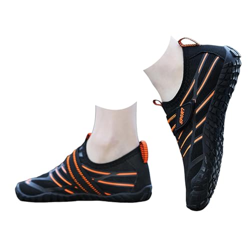 Generisch Kinder Barfußschuhe Breite Zehenbox Jungen Mädchen Hausschuhe Minimalistische Wanderschuhe Sportschuhe Laufschuhe Walking Schuhe 26-37EU von Generisch