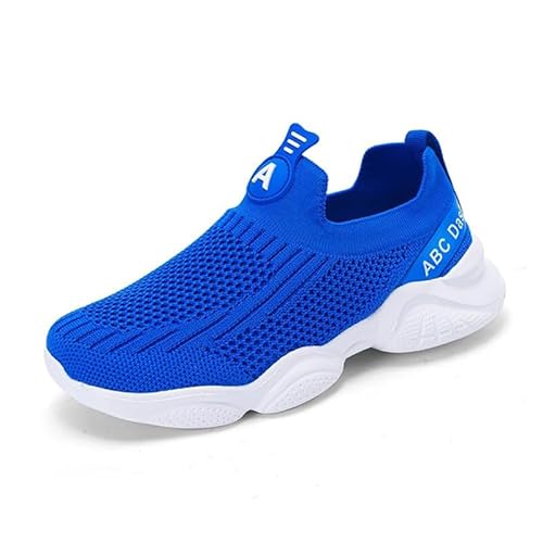 Generisch Kinder Hausschuhe Sneaker Anti-Rutsch Schuhe Leicht Barfuss Hüttenschuhe rutschfest Slip On Atmungsaktive Pantoffeln FüR Gr.28-39 von Generisch