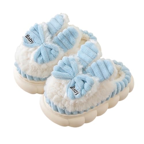 Generisch Kinder Hausschuhe für Mädchen und Jungen Pantoffeln Lauflerns chuhe​rutschfest ​Kindergarten Atmungsaktive Turnschläppchen Weich Lauflernschuhe Slippers von Generisch