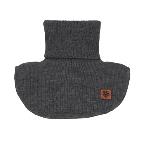 Generisch Kinder Jungen Mädchen Loopschal Rollkragen Schornstein Loop Sehr Warm Kragenpullover Winter Herbst Winterloopschal (Dunkelgrau) von Generisch