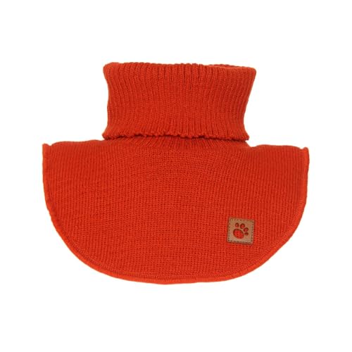 Generisch Kinder Jungen Mädchen Loopschal Rollkragen Schornstein Loop Sehr Warm Kragenpullover Winter Herbst Winterloopschal (Rot) von Generisch