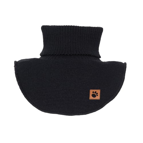 Generisch Kinder Jungen Mädchen Loopschal Rollkragen Schornstein Loop Sehr Warm Kragenpullover Winter Herbst Winterloopschal (Schwarz) von Generisch
