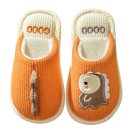 Generisch Kinder Jungen Mädchen Winter Hausschuhe Rutschfester Hausschuh Leichte Slippers aus Wolle Barfussschuhe Atmungsaktive Weich Lauflernschuhe Kleinkinder Schuhe von Generisch