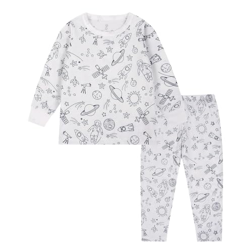 Generisch Kinder-Pyjama-Set Zum Ausmalen - Sketch Buntes Pyjama, Kinderkunst: Malen Sie Ihr Eigenes Langärmliges Oberteil Und Hose, DIY von Generisch