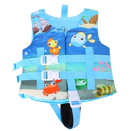 Generisch Kinder Schwimmweste Float Jacket – Kleinkind Badeanzug Assist Bademode Schwimmtraining Auftrieb Badeweste Schwimmweste für 1–10 Jahre von Generisch