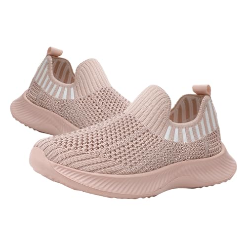 Generisch Kinder Turnschuhe Jungen Atmungsaktive Hallenschuhe - Mesh Laufschuhe Minimalist Sneaker Leicht Sportschuhe Fitness Fußballschuhe Trail Running Outdoor Walkingschuhe für Teenager von Generisch